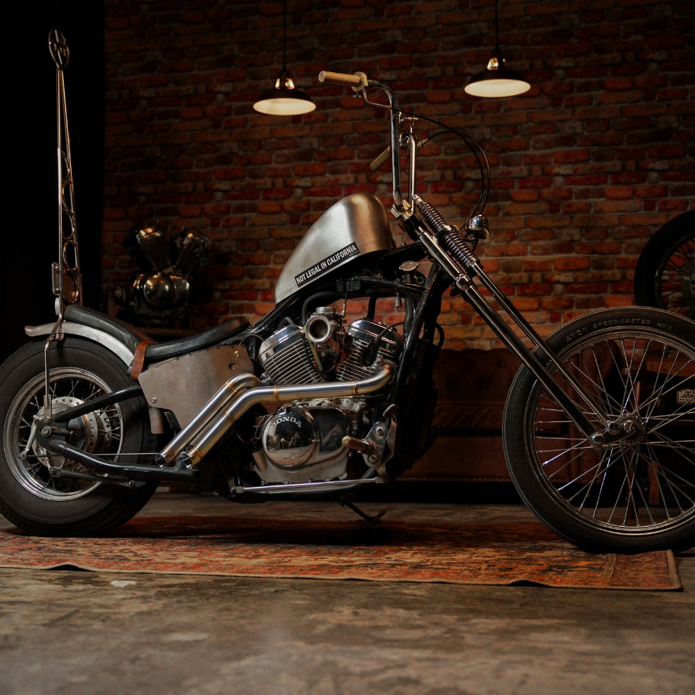 Backdraft Stainless Steel Exhaust for Honda Shadow VT600 VLX600 88