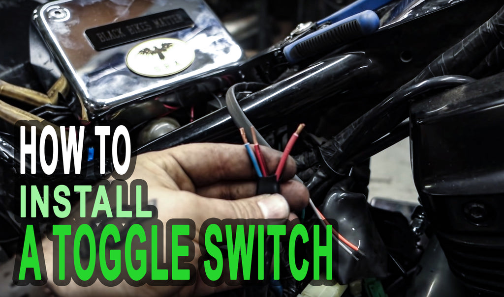 The EASIEST Way to Install a Toggle Switch on Honda Shadow