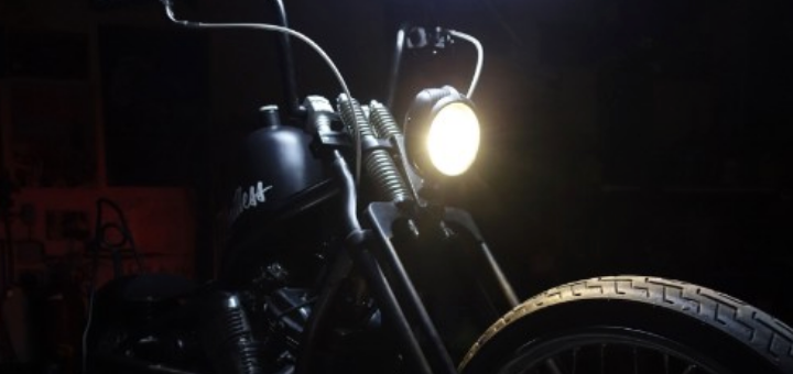 Relocating a Headlight on Honda Shadow - STEP-BY-STEP GUIDE