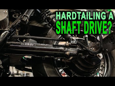 How Do I Hardtail a Drive Shaft Honda Shadow?
