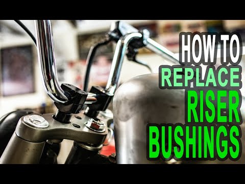 Replacing Honda Shadow Riser Bushings – HOW TO