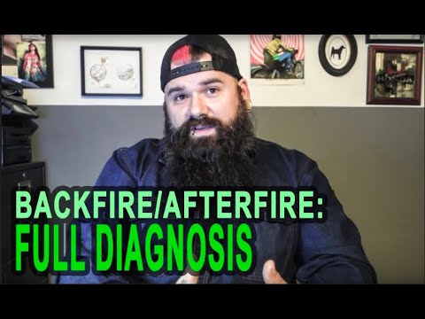 Backfire vs. Afterfire on Honda Shadow – and how to fix both!