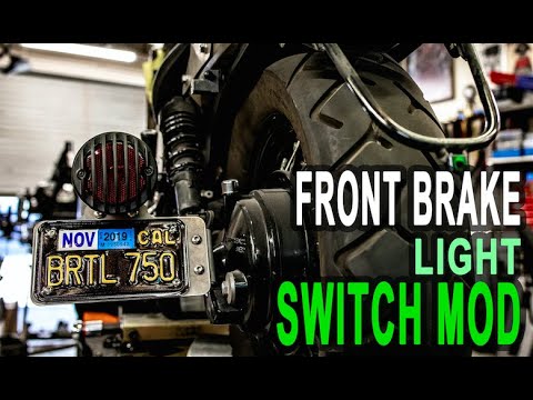 Can I Remove My Honda Shadow’s Front Brake Light Switch?
