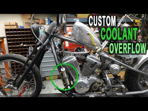 Honda Shadow Radiator Overflow - How Many Hoselines?