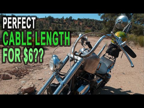 How to Find the Correct Length for New Bobber Handlebar Cables