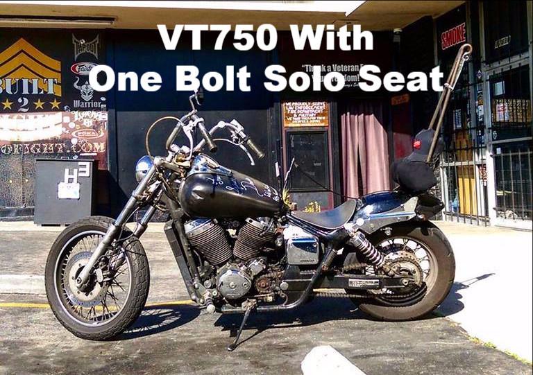 The BEST No-Weld Solo Seat for Your Honda Shadow Bobber