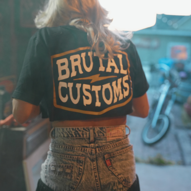 Badge of Honor TJ Brutal Customs T-Shirt