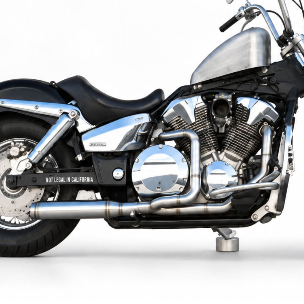 2-1 Performance Stainless Exhaust - Honda Shadow VTX1300