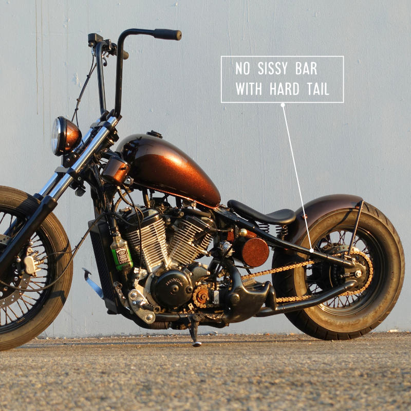 MAX Rear-End Bobber Kit for Honda Shadow VLX VT600