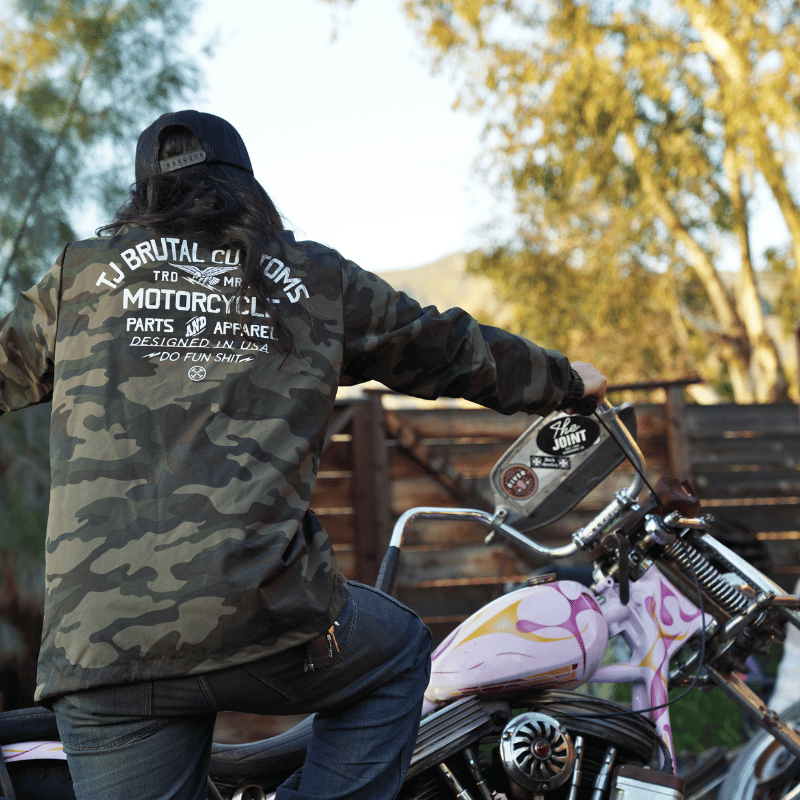 Shop Stop TJ Brutal Customs Windbreaker Jacket