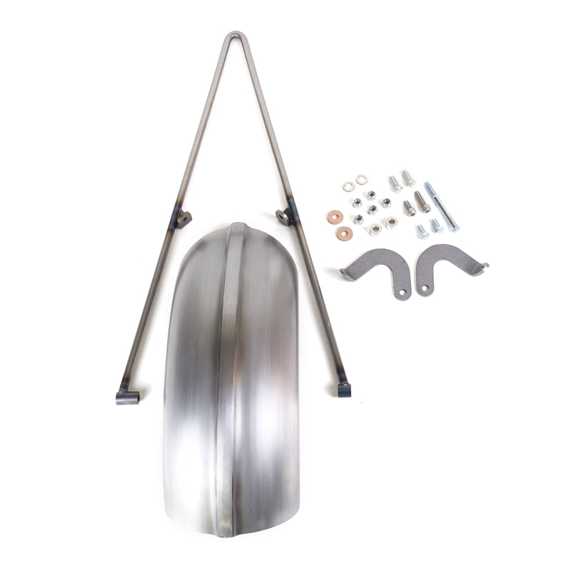 Complete Bolt-On Rear Mohawk Fender and Sissy Bar Kit - Honda Shadow VT600 VLX - The Anteris