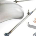 Complete Bolt-On Rear Mohawk Fender and Sissy Bar Kit - Honda Shadow VT600 VLX - The Anteris