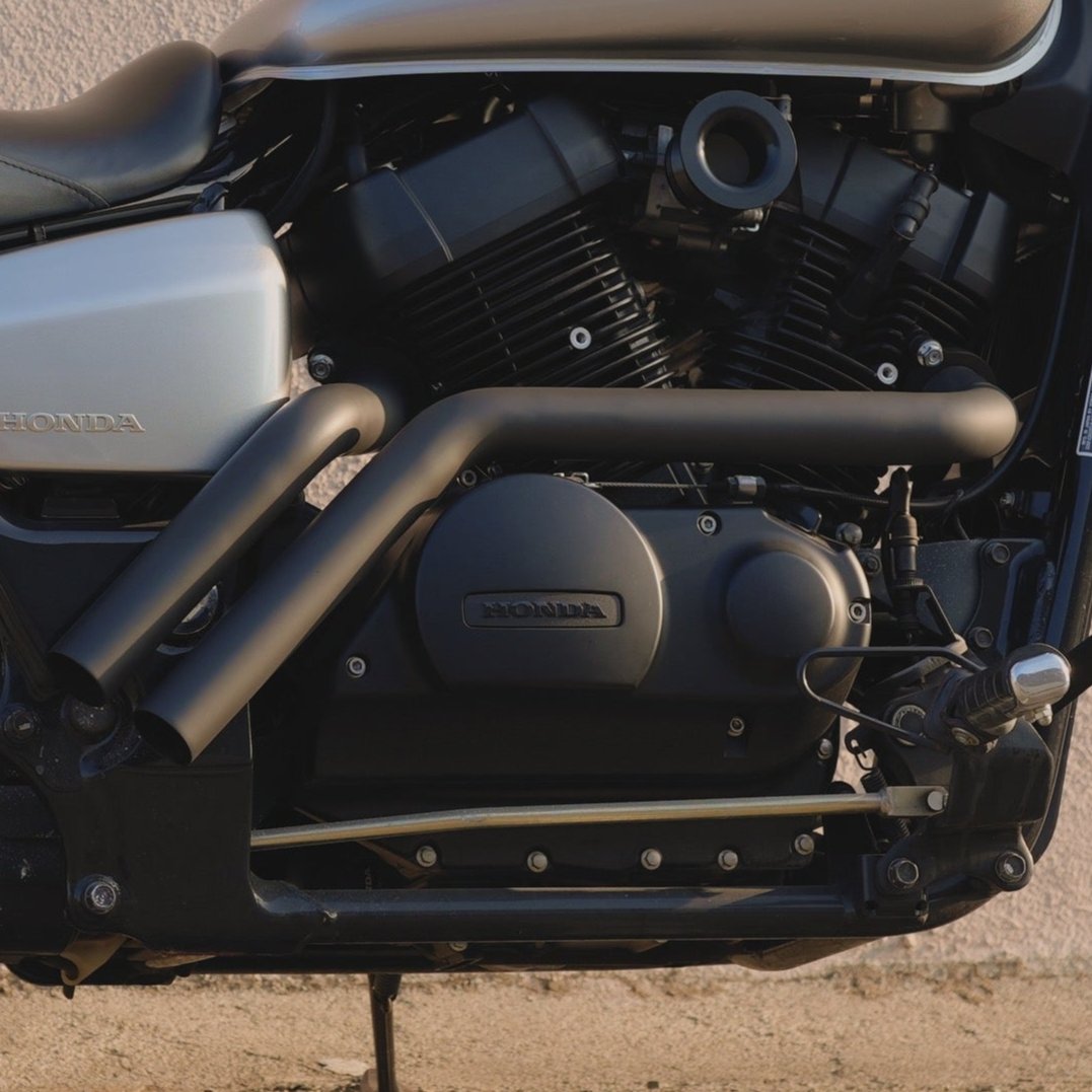 Backdraft Exhaust - Honda VT750 - 2004 & Newer Aero Phantom Spirit