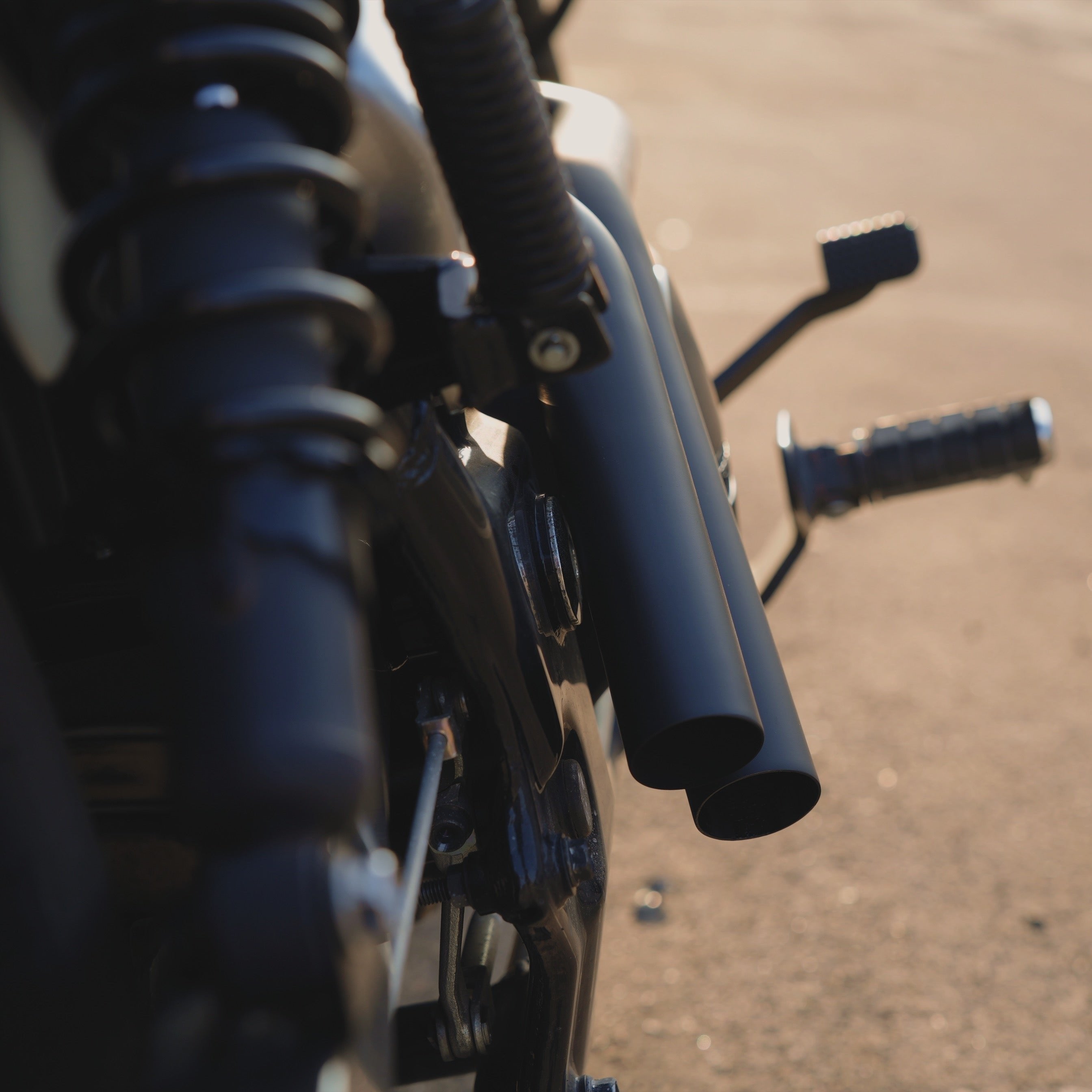 Backdraft Exhaust - Honda VT750 - 2004 & Newer Aero Phantom Spirit