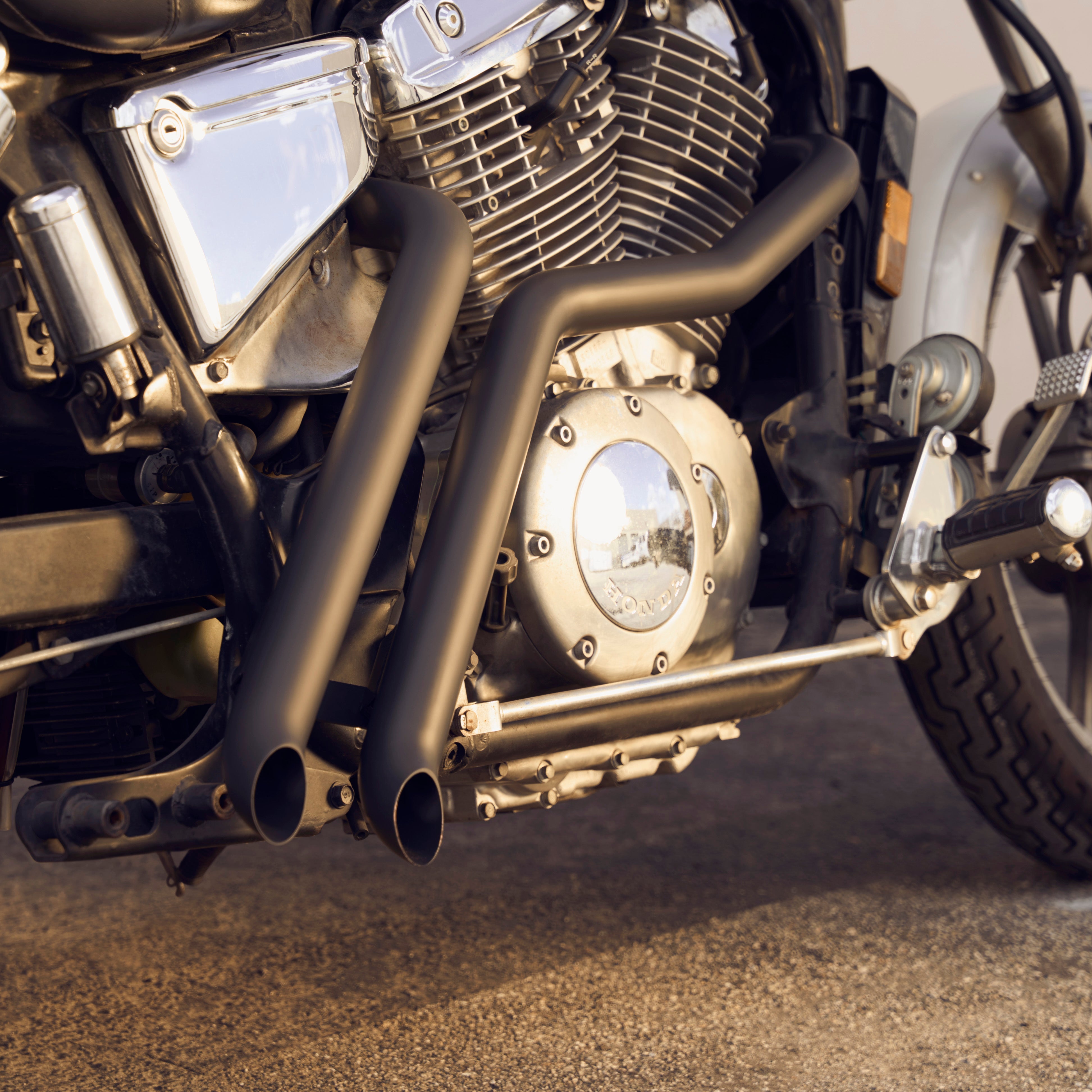 Backdraft Exhaust for Honda Shadow VT1100