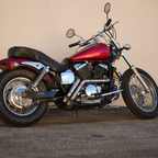 Backdraft Stainless Steel Exhaust - Honda VT750 Spirit, ACE, RS