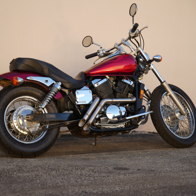 Backdraft Stainless Steel Exhaust - Honda VT750 Spirit, ACE, RS