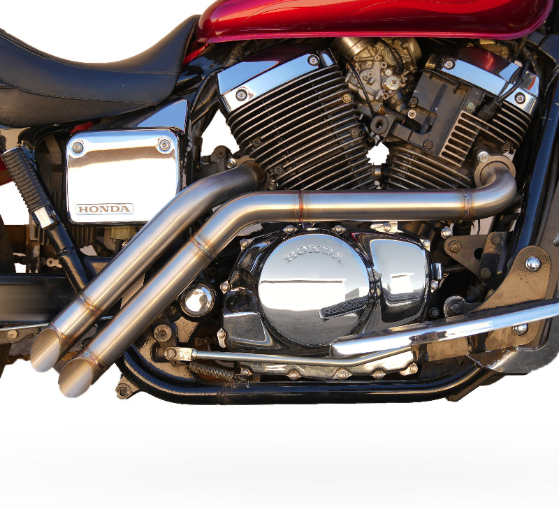 Backdraft Stainless Steel Exhaust - Honda VT750 Spirit, ACE, RS