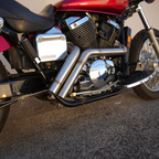 Backdraft Stainless Steel Exhaust - Honda VT750 Spirit, ACE, RS