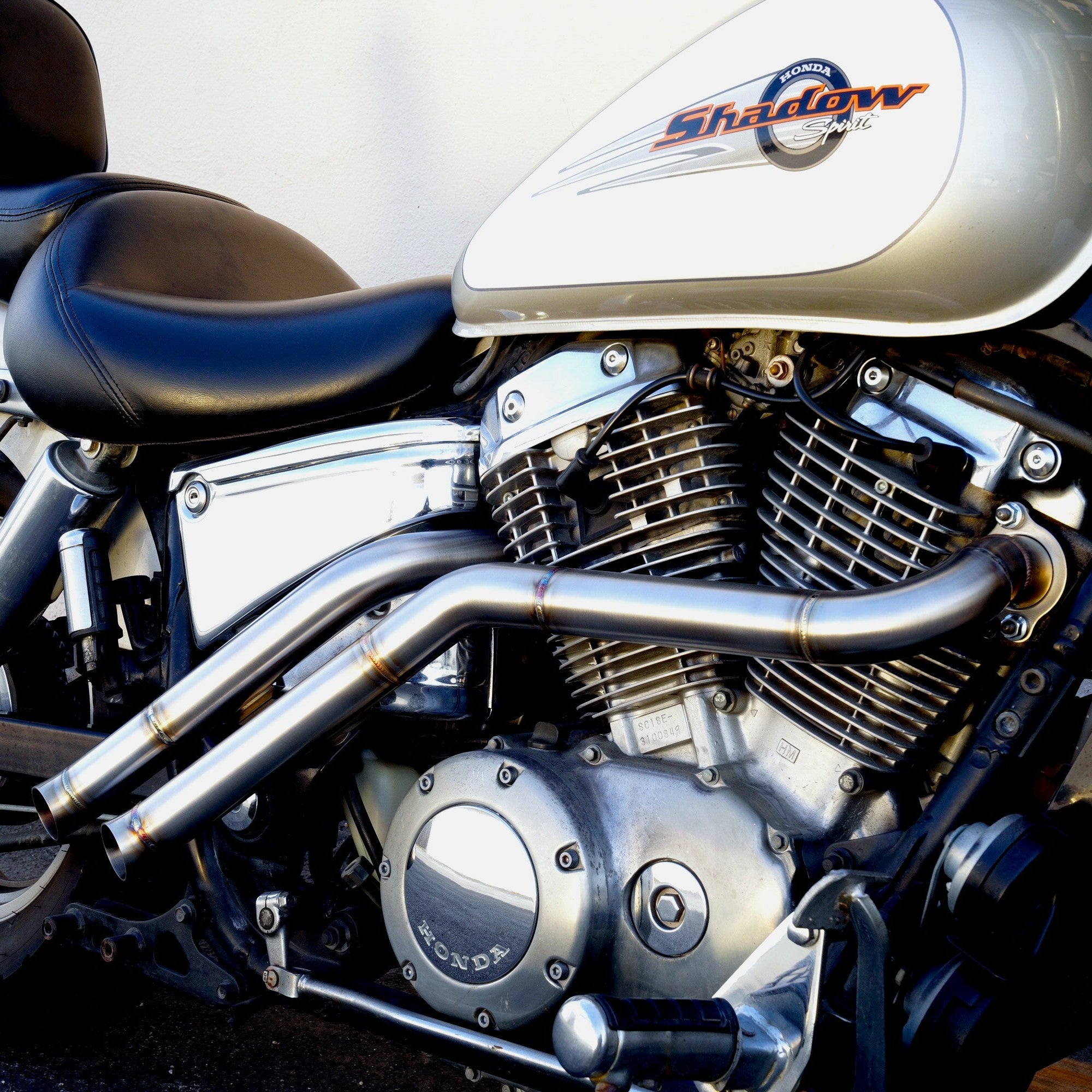 Backdraft Stainless Steel Exhaust for Honda Shadow VT1100