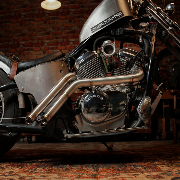 Backdraft Stainless Steel Exhaust for Honda Shadow VT600 VLX600 88