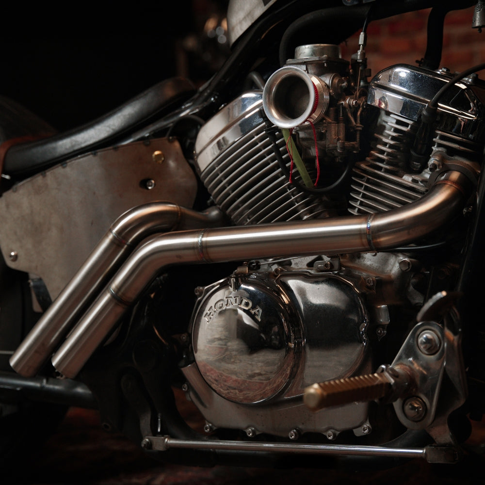 Backdraft Stainless Steel Exhaust for Honda Shadow VT600 VLX600 88-07