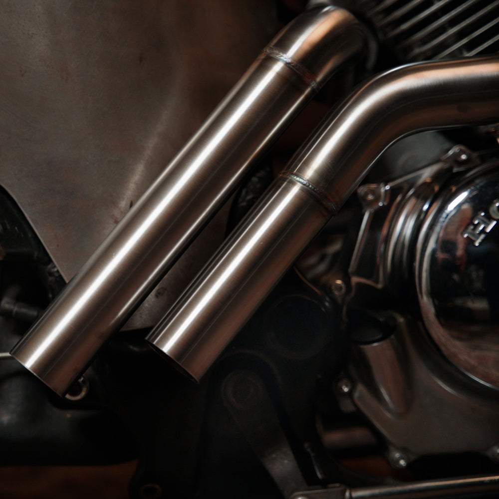 Backdraft Stainless Steel Exhaust for Honda Shadow VT600 VLX600 88-07