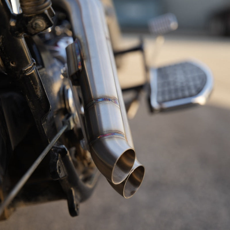 Backdraft Stainless Steel Exhaust - Honda VT750 Spirit, ACE, RS