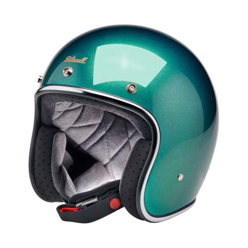 Biltwell - Bonanza Helmet (Metallic Catalina Green)