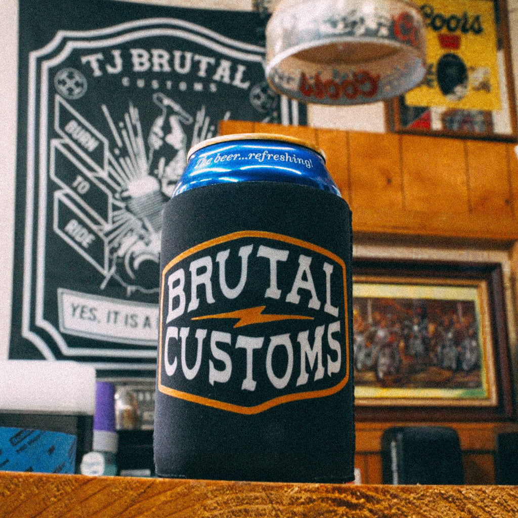 Brutal Badge of Honor Magnetic Coozie