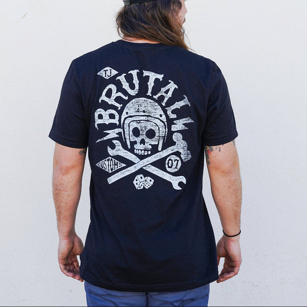 Brutal Cross Bone - T-Shirt
