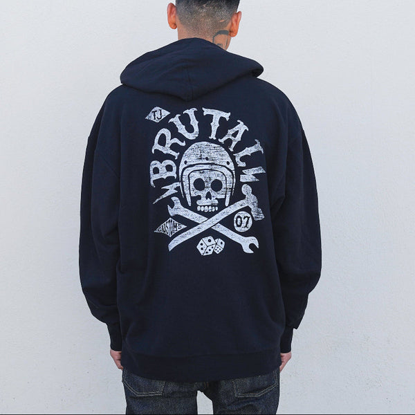 Brutal Cross Bone Hoodie