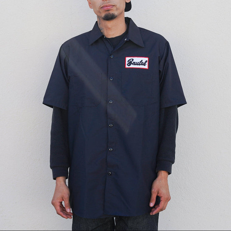 Brutal Mechanic Button Down Shirt