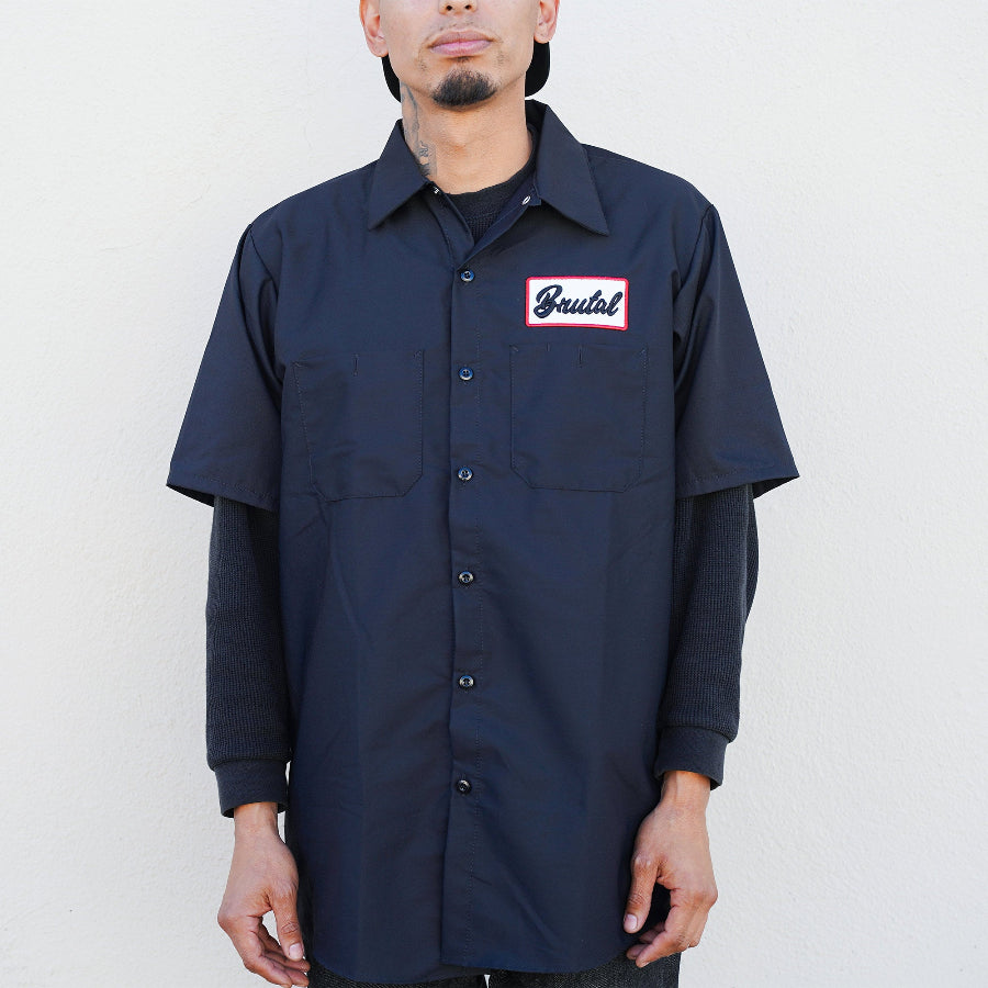 Brutal Mechanic Button Down Shirt