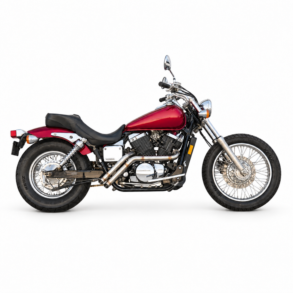 Backdraft Stainless Steel Exhaust - Honda VT750 Spirit, ACE, RS