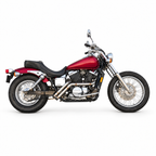 Backdraft Stainless Steel Exhaust - Honda VT750 Spirit, ACE, RS