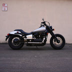 HI-LO Drag Stainless Steel Exhaust for Honda Shadow VT750 - 2004 & Newer Aero Phantom Spirit