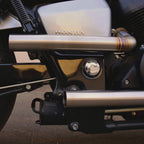 HI-LO Drag Stainless Steel Exhaust for Honda Shadow VT750 - 2004 & Newer Aero Phantom Spirit