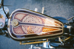 Custom Peanut Gas Tank for Honda Shadow Spirit VT750DC, DCA, DCB 2001 - 2007