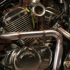 Mantis Exhaust - Honda Shadow VT600 VLX600 88-07 - Premium Stainless Series