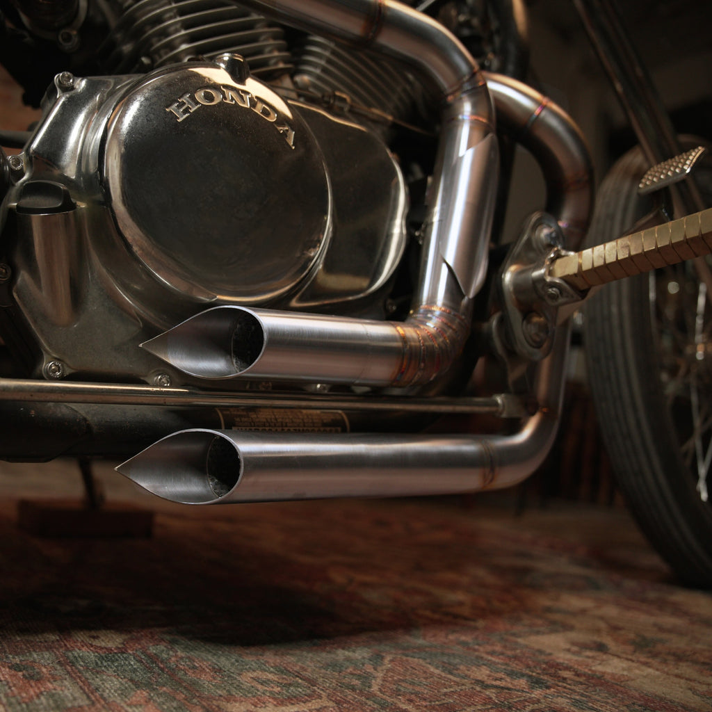Mantis Exhaust - Honda Shadow VT600 VLX600 88-07 - Premium Stainless Series