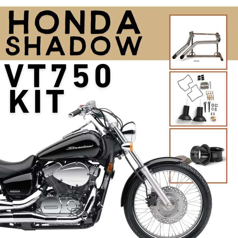 MAX Performance Kit Honda Shadow VT750 Spirit, ACE, Black Widow