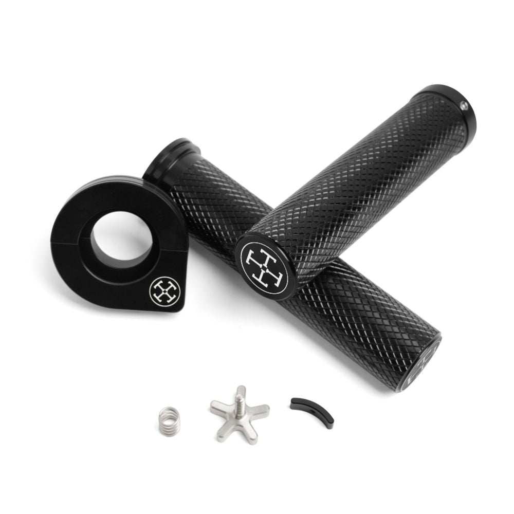 Motorcycle Throttle & Grip Kit With Throttle Lock for Honda Shadows - The Tersus TSG