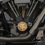 Points Cover for Big Twin Sportster Harley Davidson - Reversible Design