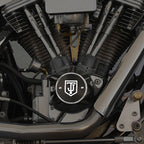 Points Cover for Big Twin Sportster Harley Davidson - Reversible Design