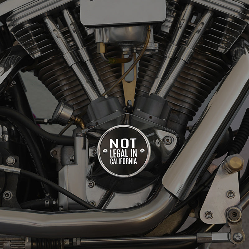 Points Cover for Big Twin Sportster Harley Davidson - Reversible Design