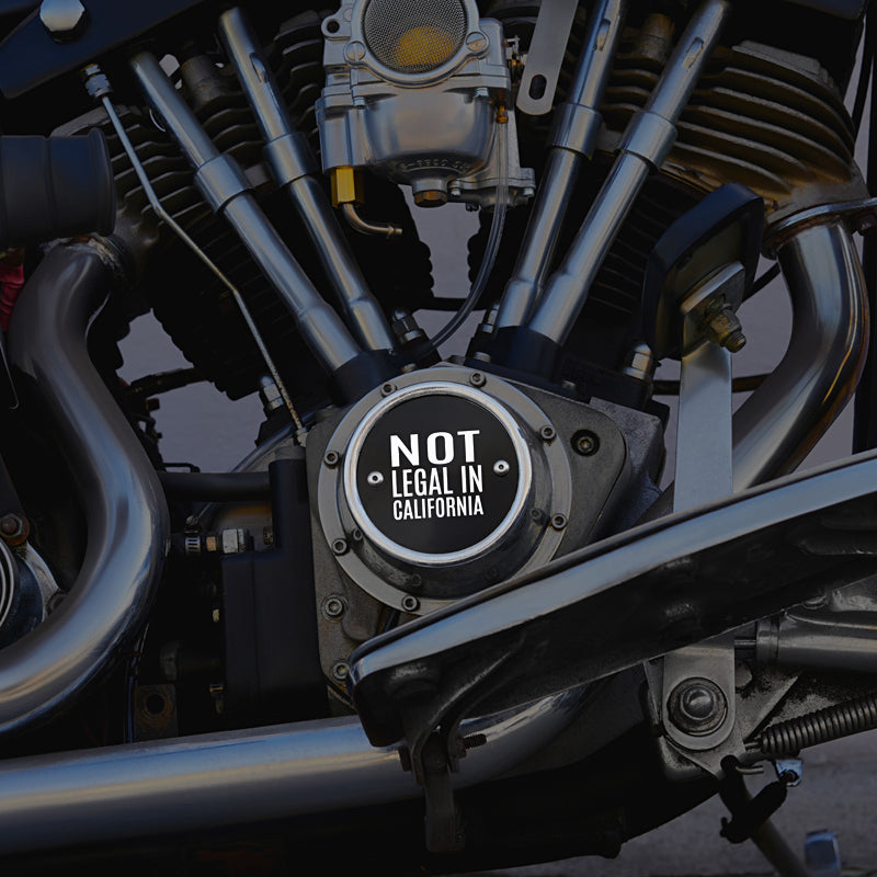 Points Cover for Big Twin Sportster Harley Davidson - Reversible Design