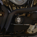 Points Cover for Big Twin Sportster Harley Davidson - Reversible Design