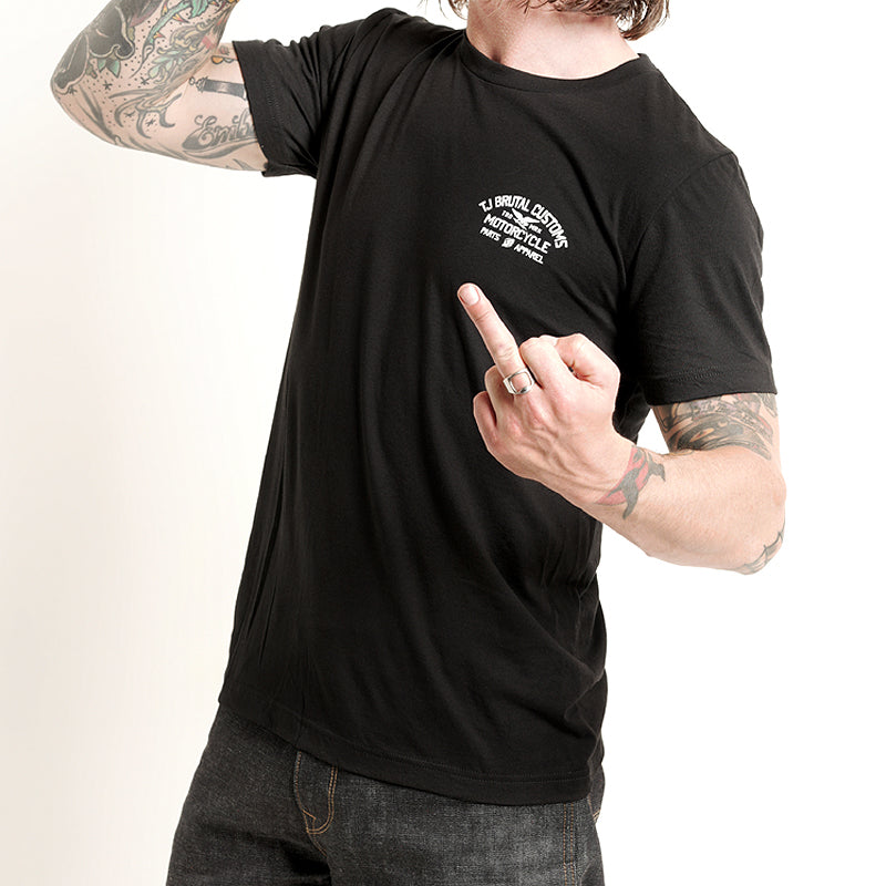 Shop Stop TJ Brutal Customs T-Shirt