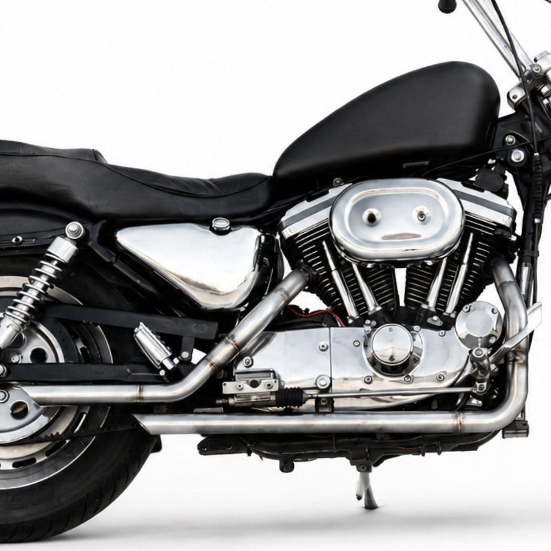 Short Shot Stainless Exhaust - Harley-Davidson Sportster (88-06)
